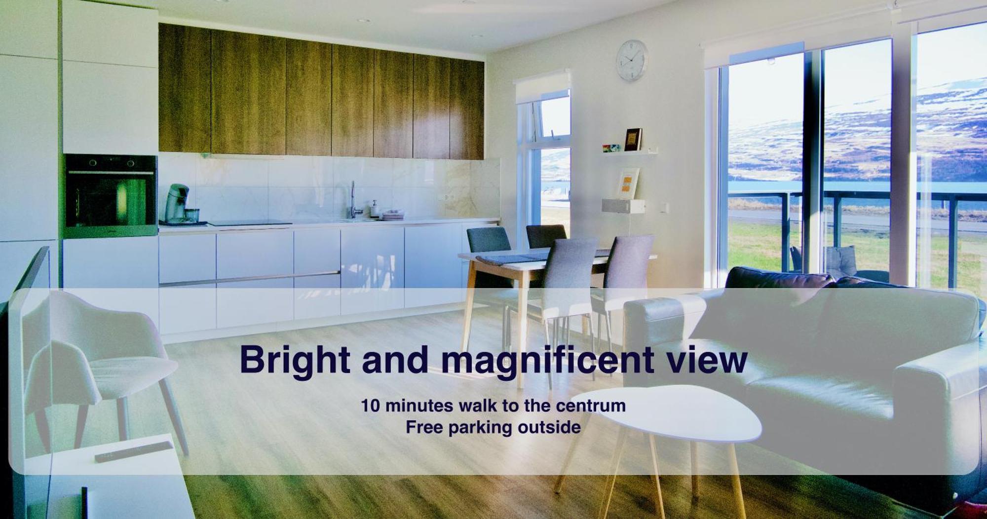 Dream View Apartment Akureyri Dış mekan fotoğraf